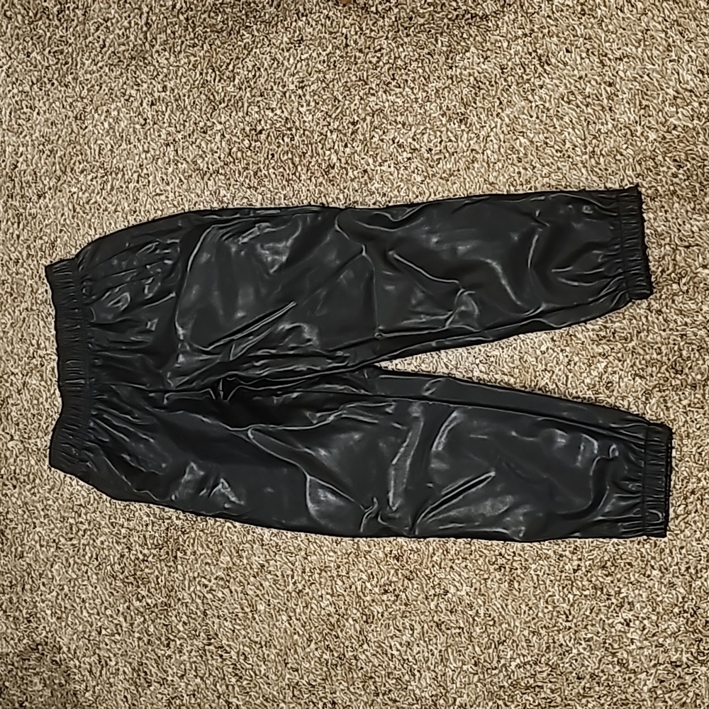 Avec  Les filles faux leather  joggers